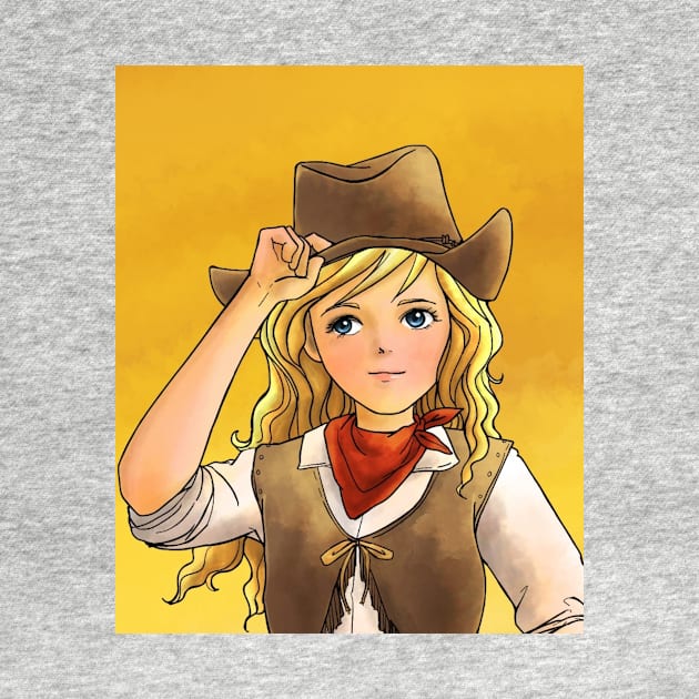 Tammy in the Gold Rush: Portrait by reynoldjay